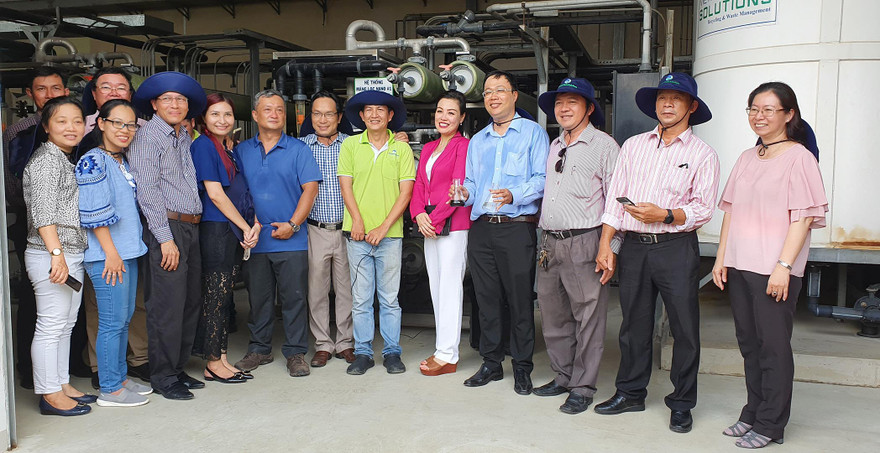 Đoàn bác sĩ chuyên khoa II về Quản lý y tế của trường ĐH Y khoa Phạm Ngọc Thạch