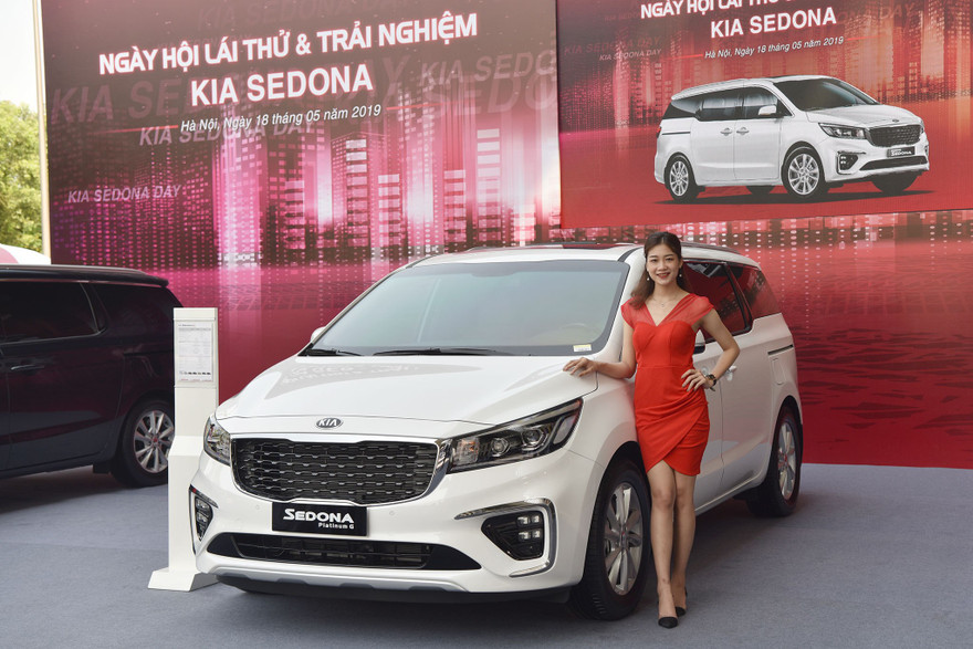 Ngày hội trải nghiệm xe 7 chỗ cỡ lớn cao cấp Kia Sedona tại Hà Nội