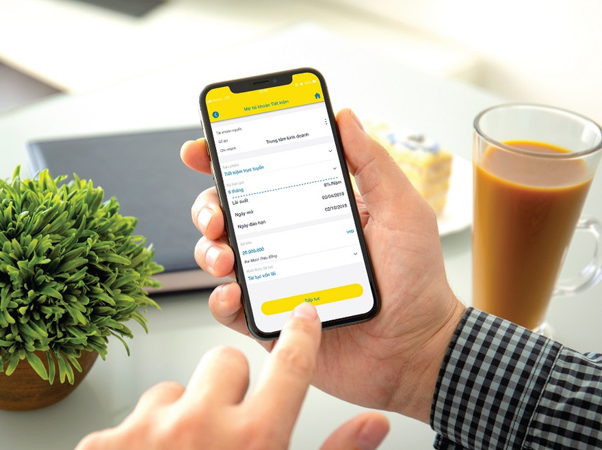 Ngân hàng tung chiêu hút khách bằng tiền gửi trực tuyến