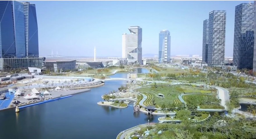 Songdo nổi tiếng với môi trường sống hoàn hảo