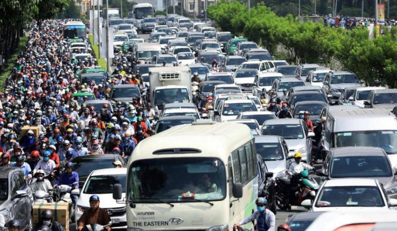 Đề xuất thu 40.000 – 70.000 đồng mỗi ô tô vào trung tâm TPHCM 