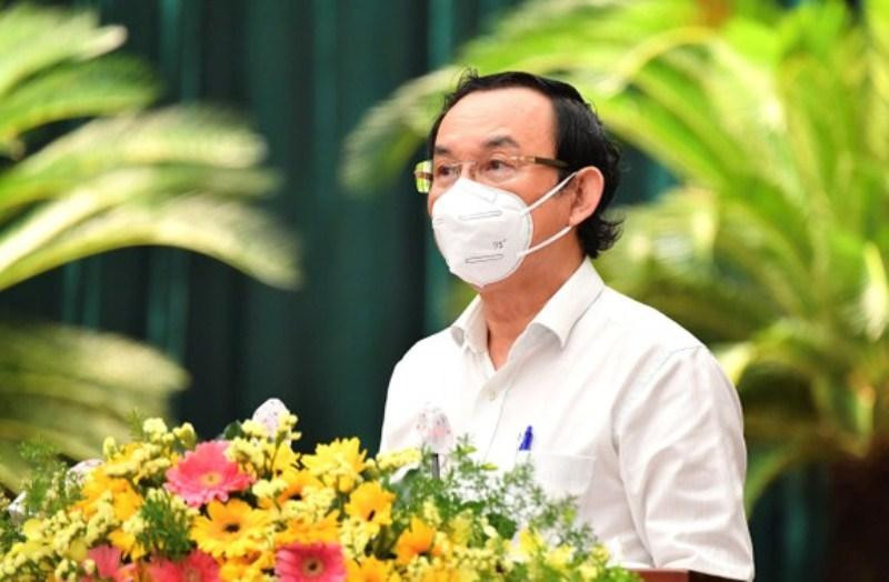 Bí thư TPHCM: Tập trung ưu tiên trước hết cho công tác phòng, chống dịch COVID-19