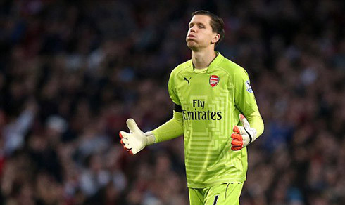 Thủ môn Szczesny là người bắt chính cho Arsenal trong những mùa giải gần đây. Ảnh: EMPICS Sport.