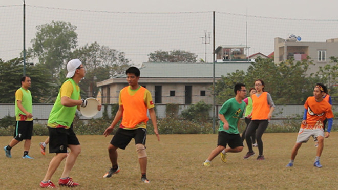 Đây là môn thể thao ngoài trời, rất phát triển ở các nước phương Tây như Mỹ, Anh. Ảnh: Nam Châu.