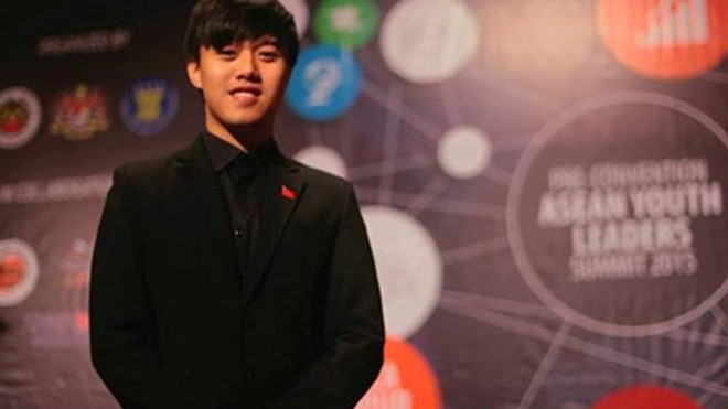 Ngô Chí Long với phong cách chững chạc, chín chắn.