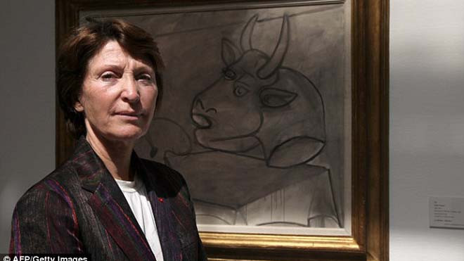 Bà Marina Picasso được thừa hưởng rất nhiều tranh của ông nội - danh họa Pablo Picasso, cũng như căn biệt thự nổi tiếng của ông sau khi vị danh họa qua đời.