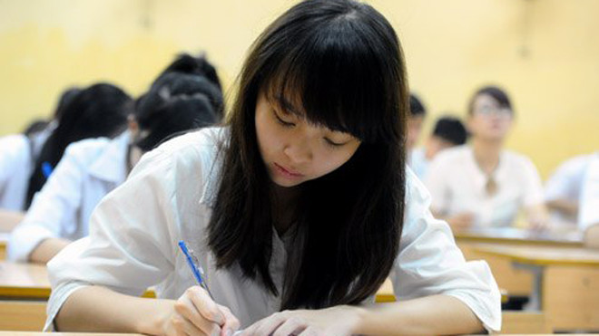 Đề thi học sinh giỏi Toán quốc gia năm 2015 được đánh giá là khá hay. Ảnh: HH.