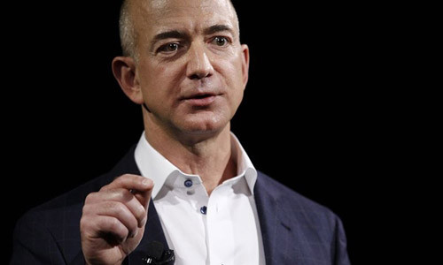 Jeff Bezos đã mất hơn 5 tỷ USD tài sản hôm qua. Ảnh: Bloomberg