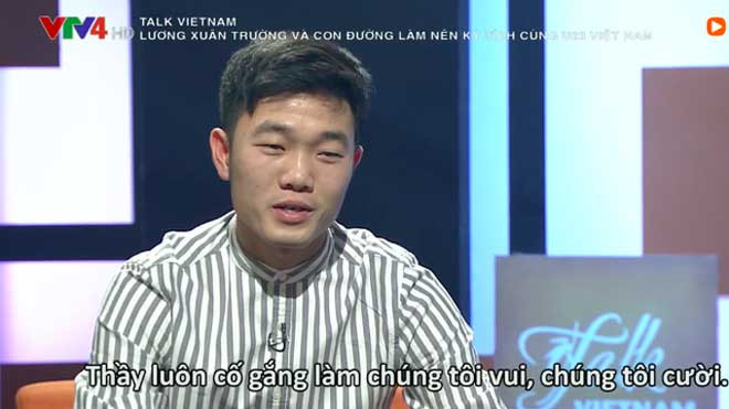 Xuân Trường và đồng đội coi thầy Park là một người cha.