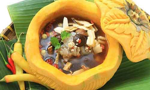 Món bí tiềm sen bổ dưỡng (Ảnh minh họa) 