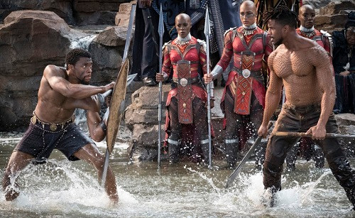 Một cảnh chiến đấu trong phim.