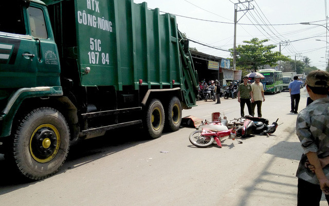 Hiện trường vụ tai nạn