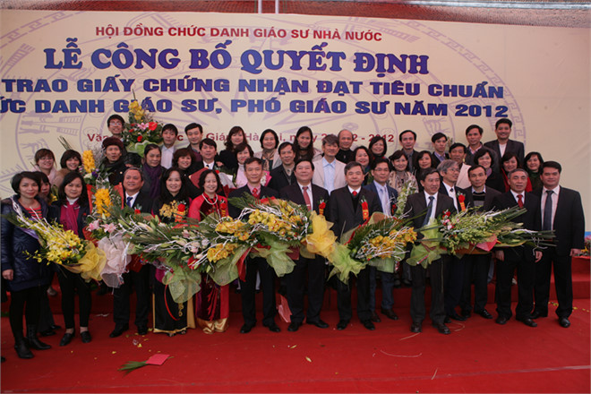 Giáo sư, phó giáo sư sau khi được bổ nhiệm sẽ có nhiều quyền lợi. Ảnh minh họa. 