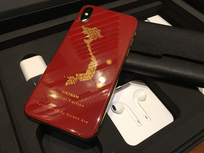 iPhone X phiên bản Việt Nam. Ảnh: Golden Ace.