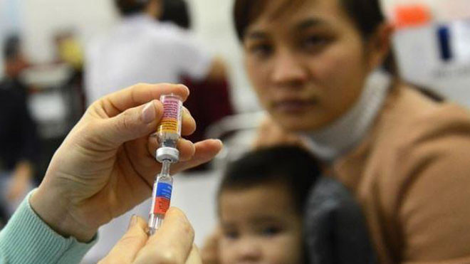 Bệnh bạch hầu thường xuất hiện ở trẻ em. Ảnh: Zing