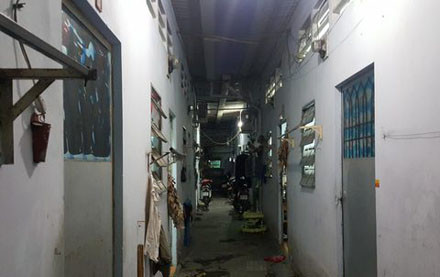 Căn nhà trọ ông Hảo bị chính con trai mình sát hại