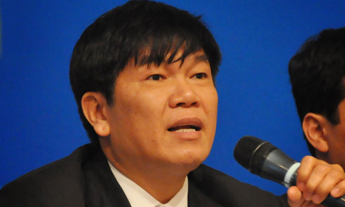 Ông Trần Đình Long - Chủ tịch Hội đồng quản trị Tập đoàn Hòa Phát. Ảnh: N.M 