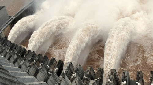 Triều Tiên hồi tháng 5 hai lần xả nước đập mà không báo trước với Hàn Quốc. Ảnh minh hoạ: Reuters