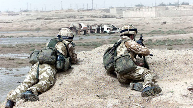 Hai đặc nhiệm SAS. Ảnh minh họa: PA.