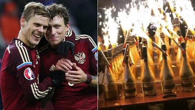 Tuyển thủ Nga thác loạn… giải sầu EURO