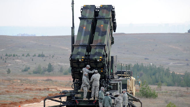 Hệ thống tên lửa Patriot (Ảnh: Sputnik)