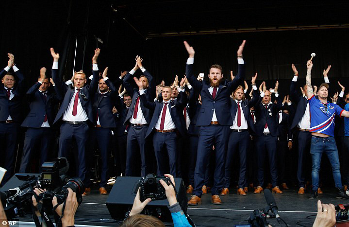 Iceland nhận được thưởng lớn sau thành công ở Euro 2016