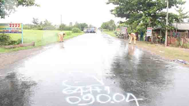 Hiện trường vụ tai nạn 3 người tử vong