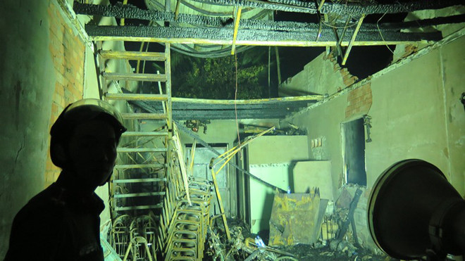 Hiện trường vụ cháy