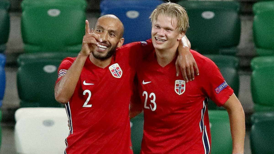 Na Uy gặp bất lợi khi thiếu vắng chân sút chủ lực Erling Haaland