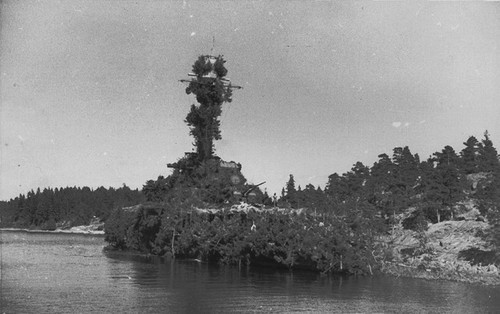 Con tàu sau khi được ngụy trang. Ảnh: History Daily.