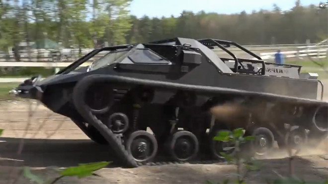 Mỹ thử nghiệm thiết giáp như siêu xe