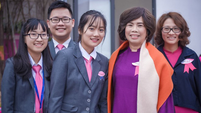 Bà Thái Hương cho rằng học phí cao vì nhiều nguyên nhân. Ảnh: N.K.