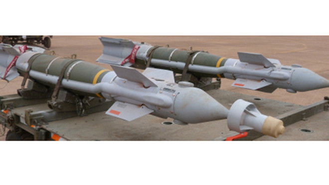 Bom GBU-49 có hệ thống dẫn đường độc lập. Ảnh: Wikipedia.