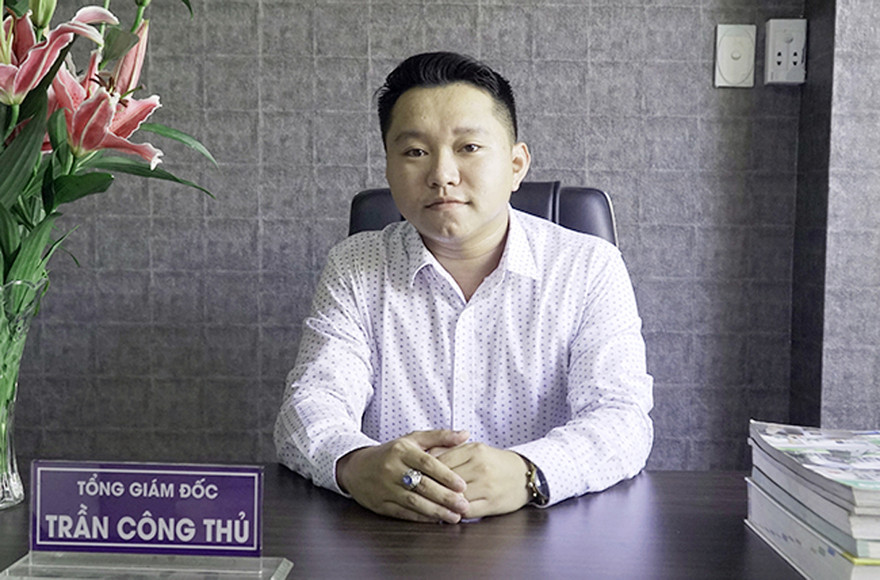 Anh Trần Công Thủ - Tổng Giám đốc Công ty CP Tư vấn Thiết kế & Đầu tư Xây dựng VietConstruction
