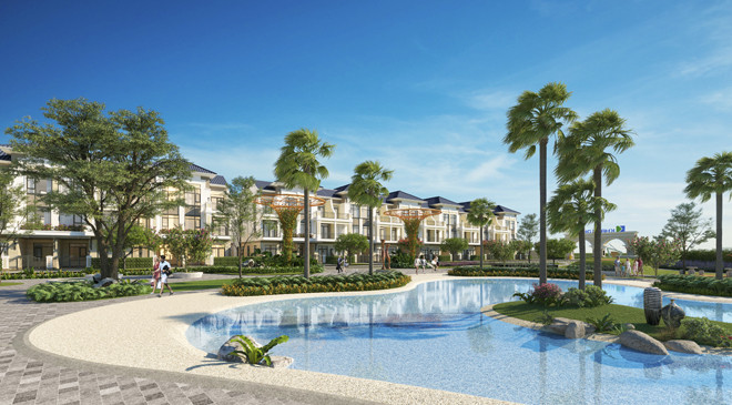 Verosa Park chắt lọc vẻ thanh tao, tinh tế của lối kiến trúc Tân cổ điển, đồng thời kế thừa đường nét độc đáo từ khu biệt thự đẳng cấp The Venica đã được Khang Điền phát triển trước đó