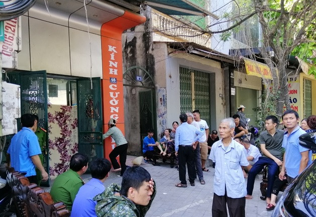 Hiện trường vụ việc