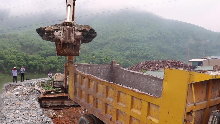 Hiện trường tháo dỡ