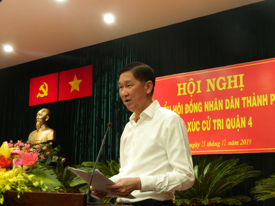 Cử tri TPHCM: Cán bộ xây nhà trái phép, sao không cưỡng chế?