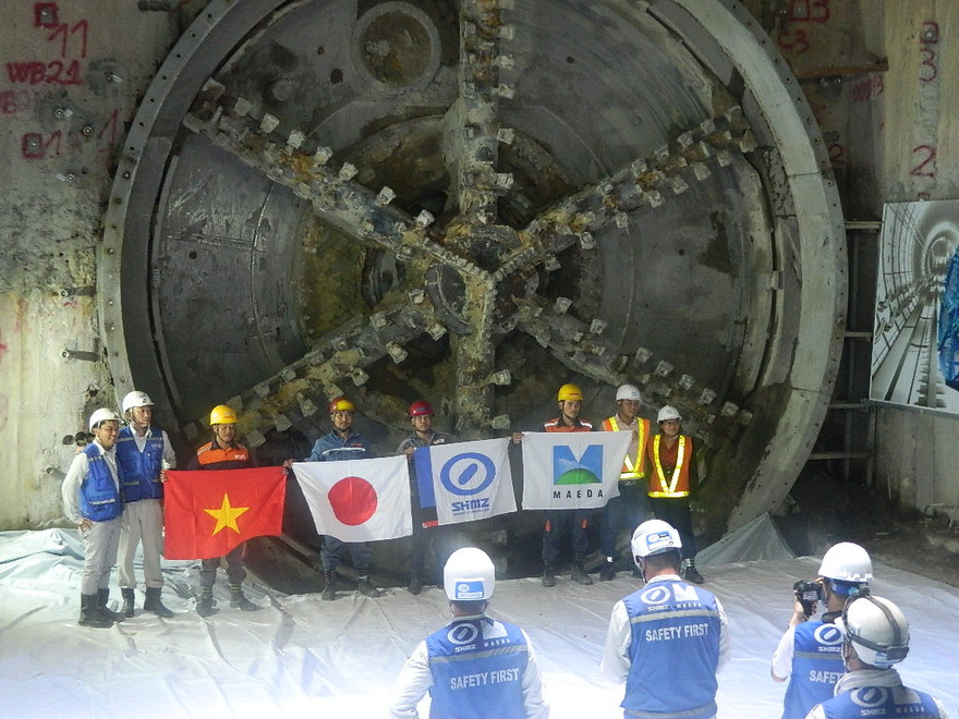 Hầm Metro Sài Gòn đã thông