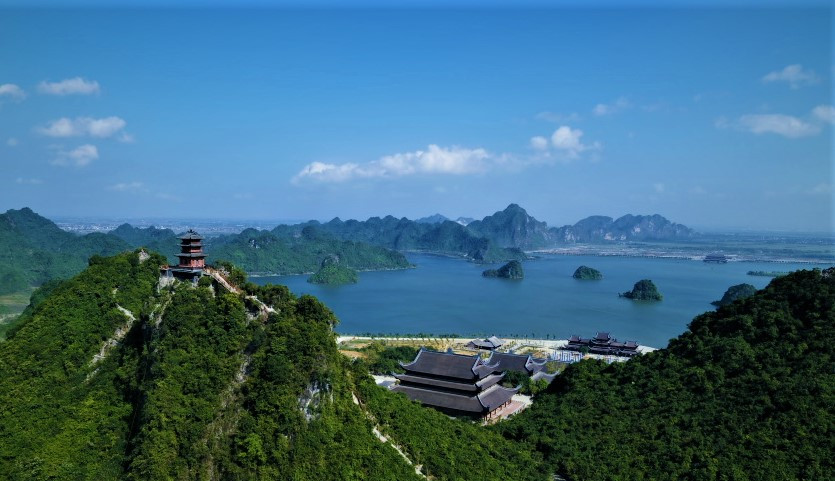 Chùa Tam Chúc sẽ tạm dừng lễ khai hội chùa Xuân Canh Tý 2020 - Ảnh: Chùa Tam Chúc cung cấp