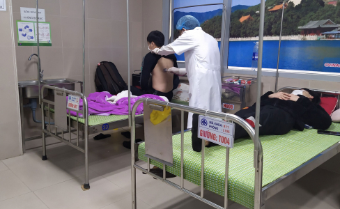 Du học sinh tại Hàn Quốc được cách ly, theo dõi và xét nghiệm Covid_19 - Ảnh: Hoàng Long