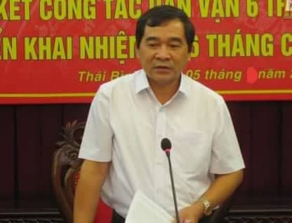 Thái Bình có Phó Bí thư Tỉnh uỷ mới