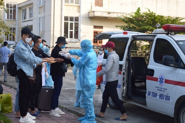 Thái Bình cách ly, theo dõi 565 người tiếp xúc gần với các trường hợp nghi nhiễm - Ảnh: Hoàng Long