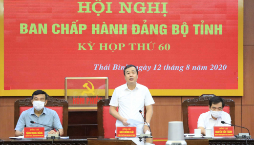 Ông Ngô Đông hải (giữa) được giới thiệu ứng cử Ban Chấp hành TƯ Đảng khoá XIII - Ảnh: Hoàng Long