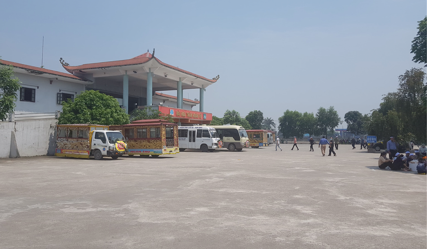 Các ca hoả táng phải chuyển đi nơi khác vì đài hoả táng tại Nam Định thông báo tạm dừng hoạt động - Ảnh: Hoàng Long