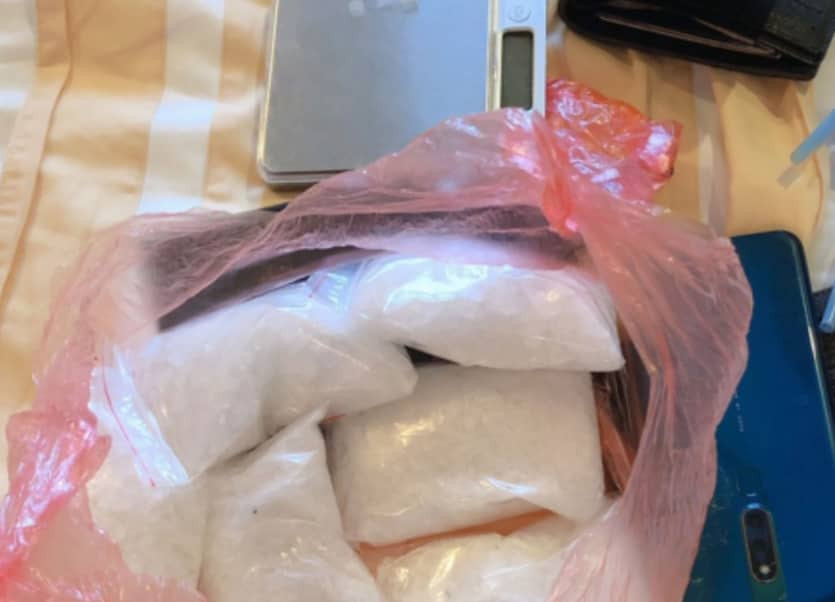 Số lượng ma tuý bị bắt quả tang tại Thái Bình - Ảnh: Hoàng Long