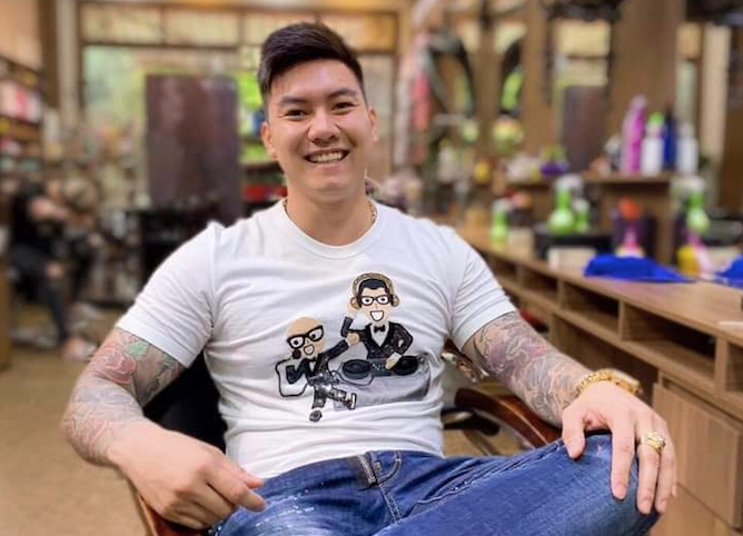 Trùm tín dụng đen Phạm Văn Huấn vừa bị bắt tạm giam và khởi tố - Ảnh: KL