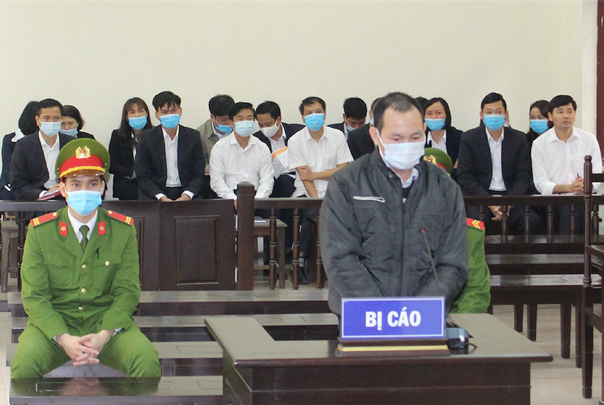 Bị cáo Thò Bá Thái bị tuyên án tử hình - Ảnh: Hoàng Long