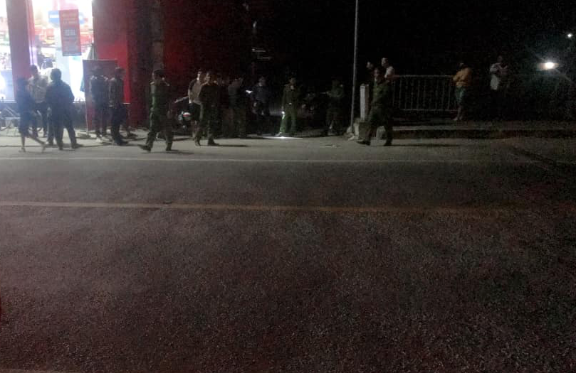 Cống Cổ Lễ, khu vực xảy ra vụ nổ súng - Ảnh: Hoàng Long