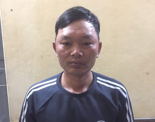 Đối tượng hiếp dâm cháu bé 8 tuổi. Ảnh: Hoàng Long